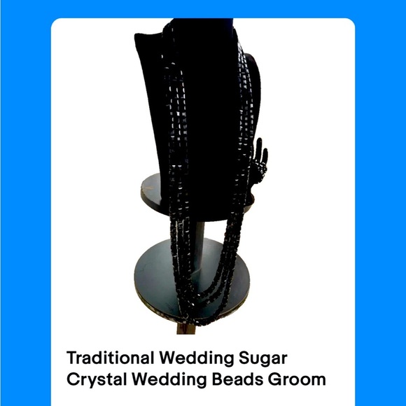 Wedding Sugar Crystal Wedding Beads Groom Wedding...